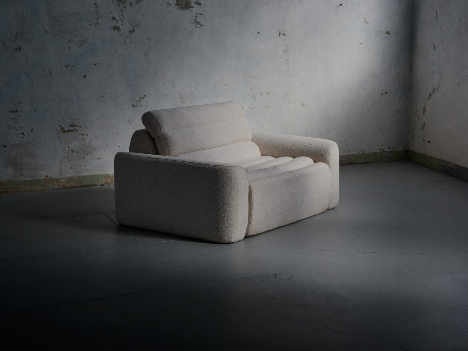 An image of a King Living sofa first designed in 1982 and refreshed with new covers in 2025.