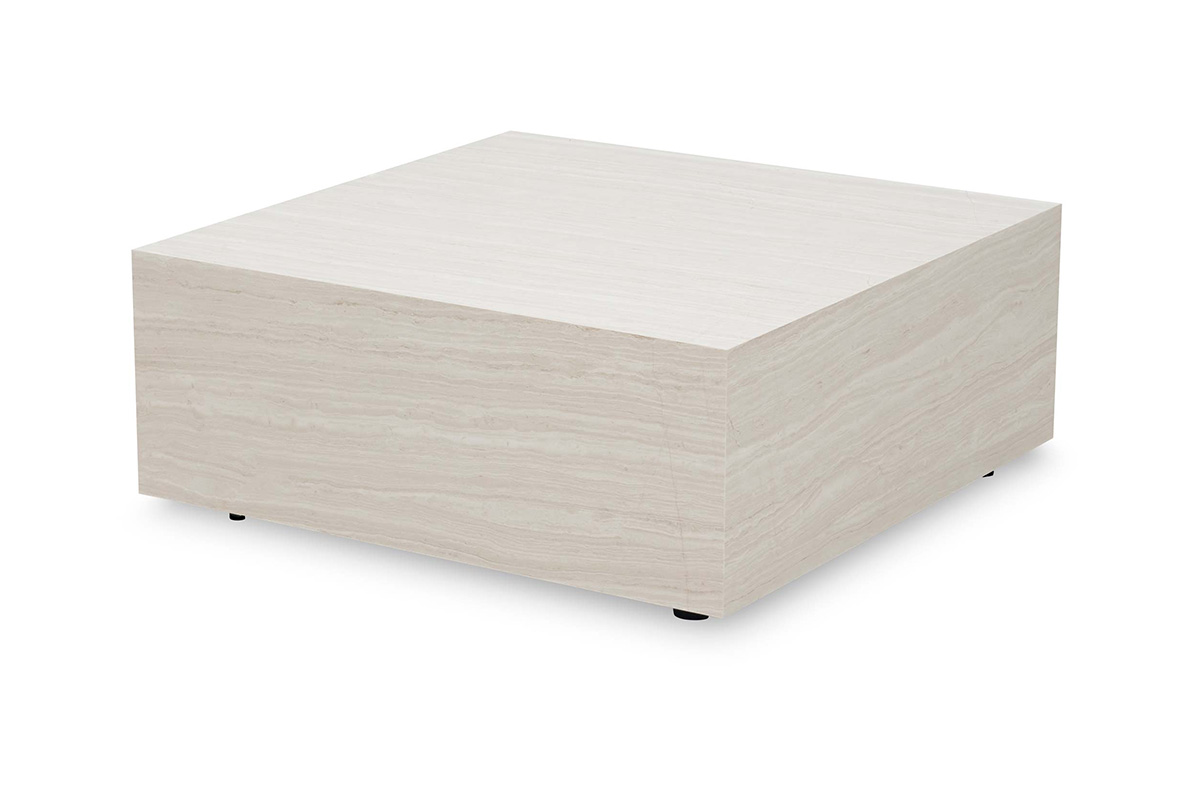 The Monument Coffee Table in Paperbark.